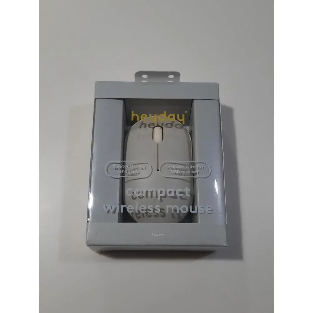 Heyday Compact Wireless Mouse New Bluetooth enabled